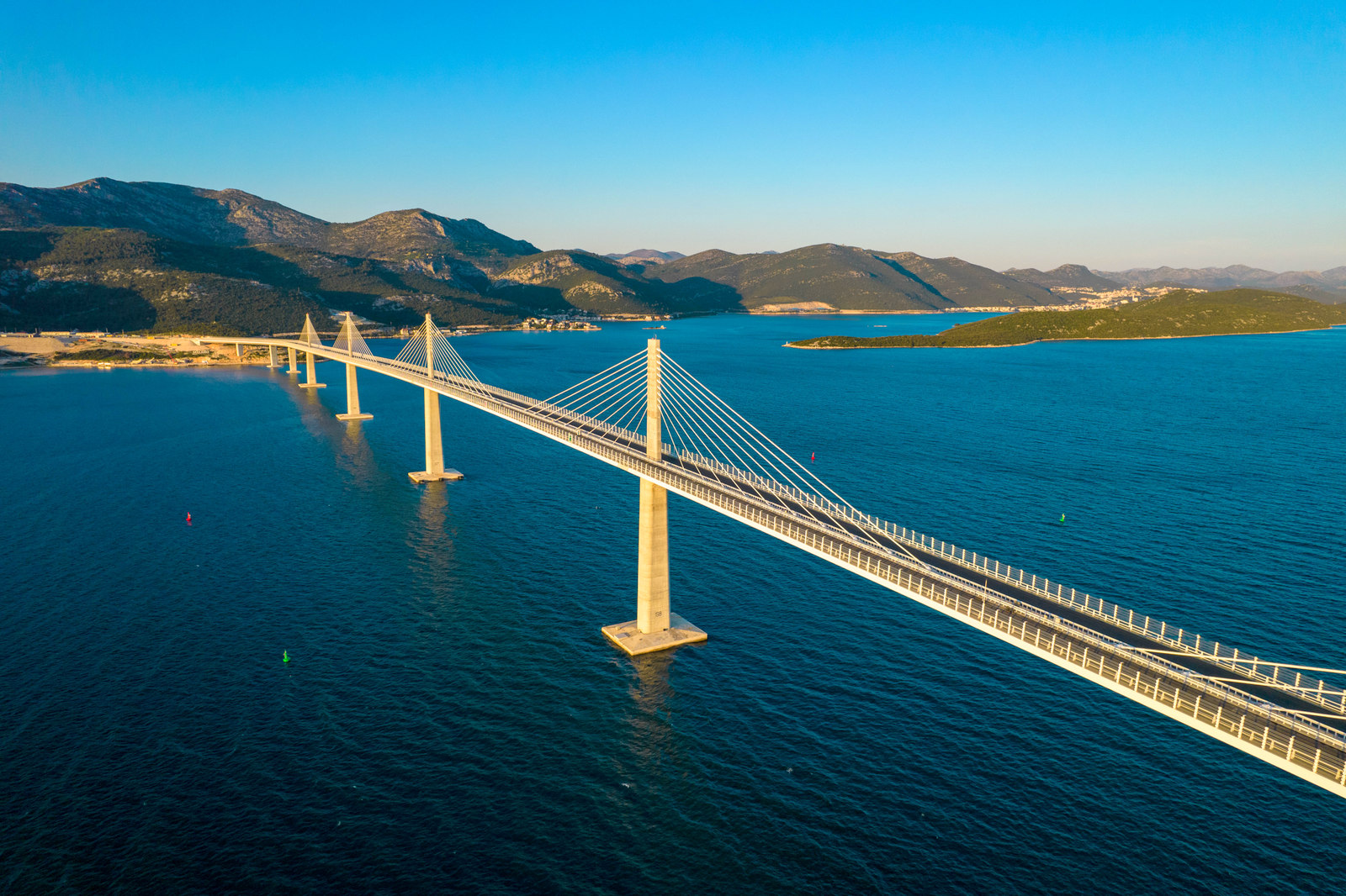 Most Pelješac na południu Chorwacji otwarty